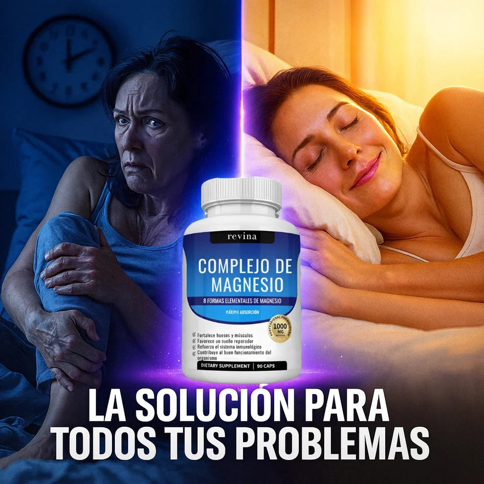 Magnesium Complex™ 💪 El poder natural 8 en 1 para tu energía, sueño y bienestar 🍀